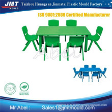 Avoir le certificat en acier moule en plastique de jardin tables et chaises